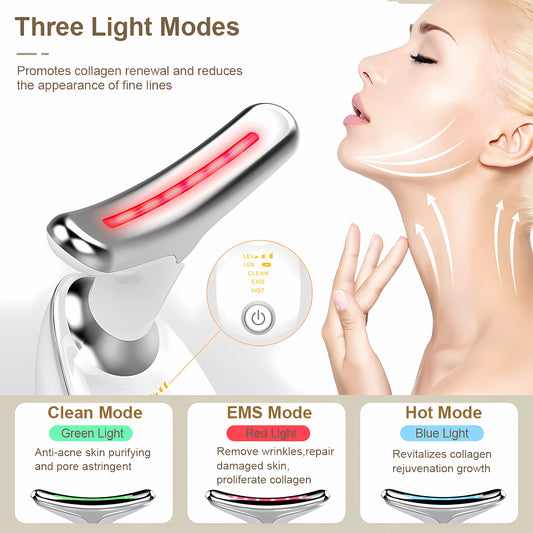 NuovaCell® Anti-Aging Facial Lifting Device with EMS, Vibration & Heat Therapy