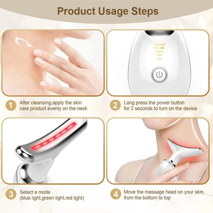 NuovaCell® Anti-Aging Facial Lifting Device with EMS, Vibration & Heat Therapy