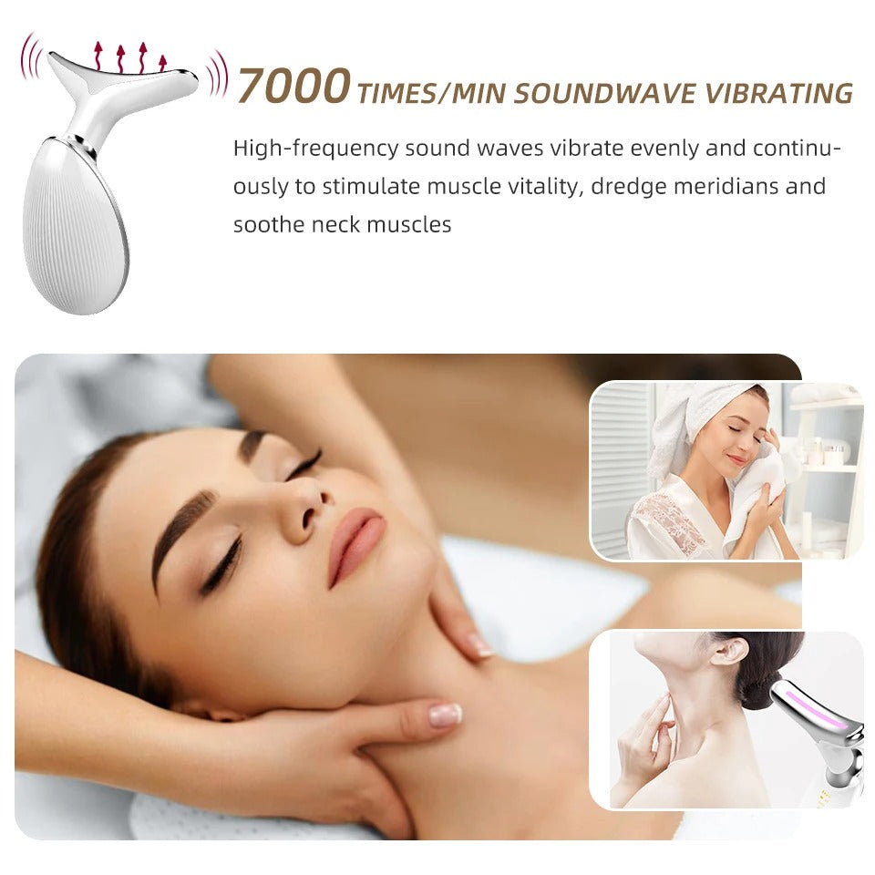 NuovaCell® Anti-Aging Facial Lifting Device with EMS, Vibration & Heat Therapy