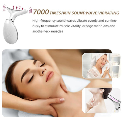 NuovaCell® Anti-Aging Facial Lifting Device with EMS, Vibration & Heat Therapy